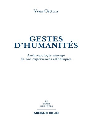 cover image of Gestes d'humanités